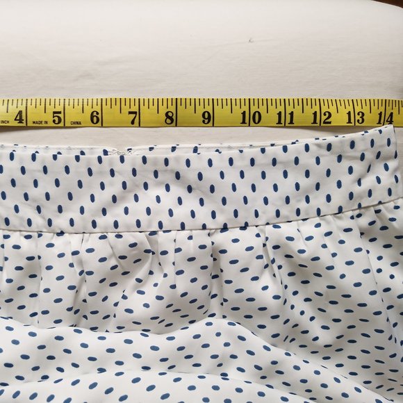 Chic by Jacob White Polka Dot Maxi Skirt - Picture 7 of 8